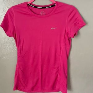 Nike Running Bright Pink short sleeve